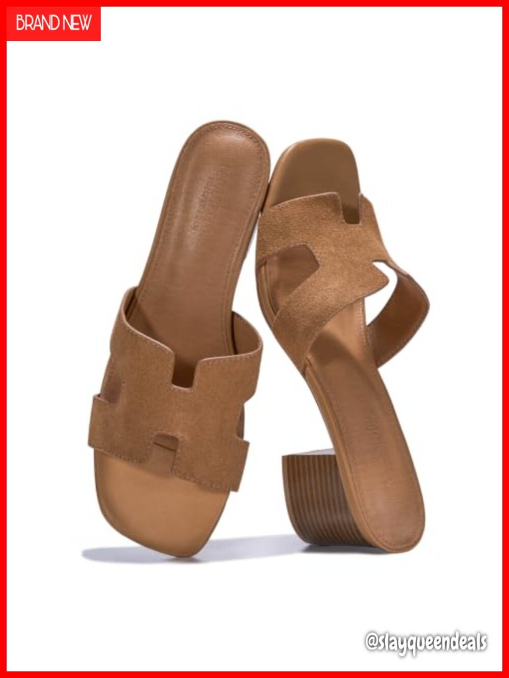 Genuine Leather Block Heel Sandals Women Memory Foam Arch Support Dressy
